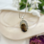 Shazar-dendritic agate Silver pendant