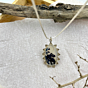 Shazar-dendritic agate Silver pendant  