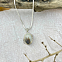 Shazar-dendritic agate Silver Pendant