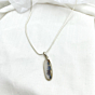 Shazar-dendritic agate Silver pendant
