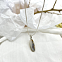 Shazar-dendritic agate Silver pendant