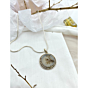 Shazar-dendritic agate Silver pendant 