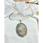 Shazar-dendritic agate Silver pendant
