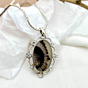 Shazar-dendritic agate Silver pendant 
