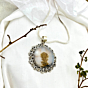 Shazar-dendritic agate Silver pendant 