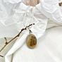 Shazar-dendritic agate Silver pendant 