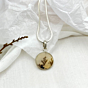 Shazar-dendritic agate Silver pendant 
