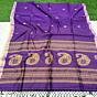 Purple Handloom Premium Cotton Jamdani Saree