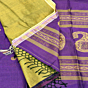 Purple Handloom Premium Cotton Jamdani Saree