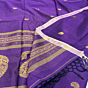 Purple Handloom Premium Cotton Jamdani Saree