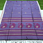 Gray Handloom Premium  Cotton Jamdani Saree
