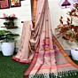 Nude Handloom Premium Cotton Jamdani Saree