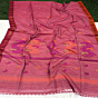 Rose Handloom Premium Cotton Jamdani Saree