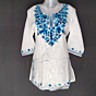 Women Embroidered Pure Cotton short Kurta