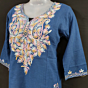 Women Embroidered Pure Cotten short Kurta