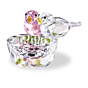 Crystal Birds Showpiece