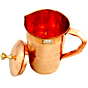 Pure Copper Water Jug | Drinkware Pitcher for Ayurveda Healing | Capacity 1600M L