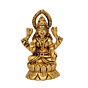 Brass Kamal Sitting Laxmi Idol KBH07161