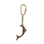 Brass Black Fish Keychain KBH07280
