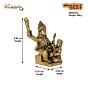 Brass BaglaMukhi Maa Idol KBH07342