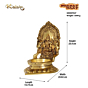 Brass Diya with Laxmi KBH07347