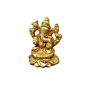Brass Small Kaal Ganesh Idol KBH07491