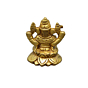 Brass Small Kaal Ganesh Idol KBH07491