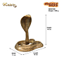 Brass Snake Goga Maharaj Idol KBH07499