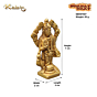 Brass Kartikeya Idol KBH07507