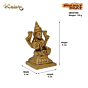 Brass Laxmi Statue Idol KBH07508