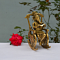 Brass Chair Ganesha Idol KBH07522