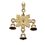 Brass Ganesh Bell Hanging KBH07529