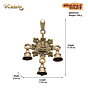 Brass Ganesh Bell Hanging KBH07529