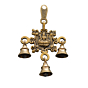 Brass Laxmi Bell Hanging KBH07530