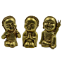Brass Toy Baby Set of 3 KBH07532