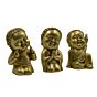 Brass Toy Baby Set of 3 KBH07532