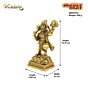 Brass Hanumanji Idol KBH07535