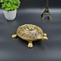 Brass Ganesh on Tortoise Idol KBH07540