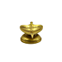 Brass Pan Round Diya KBH07542