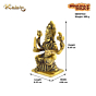 Brass Karma Devi Idol KBH07543