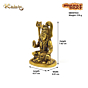 Brass Shiv Sankar Idol KBH07544
