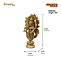 Brass Mugan Kartikeya Idol KBH07552