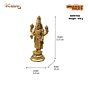 Brass Tirupati Balaji Idol KBH07553