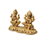 Brass Ganpati & Laxmi Idol KBH07559