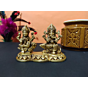 Brass Ganpati & Laxmi Idol KBH07559