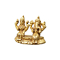 Brass Ganesh Laxmi Small Idol KBH07560