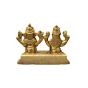 Brass Ganesh Laxmi Small Idol KBH07560