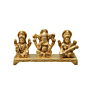 Brass Ganesh Laxmi & Saraswati KBH07561