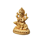 Brass Ganesh With Rat KBH07562