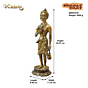 Brass Nilkanth Varni Handcrafted Divine Idol KBH07578